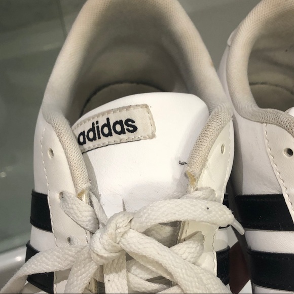 White Adidas Sneakers - Picture 6 of 6